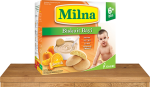 milna biskuit bayi 6 bulan jeruk