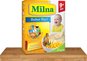 milna bubur bayi 9 bulan sup ayam jagung manis