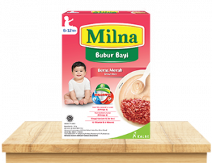 bubur bayi  beras merah  Milna